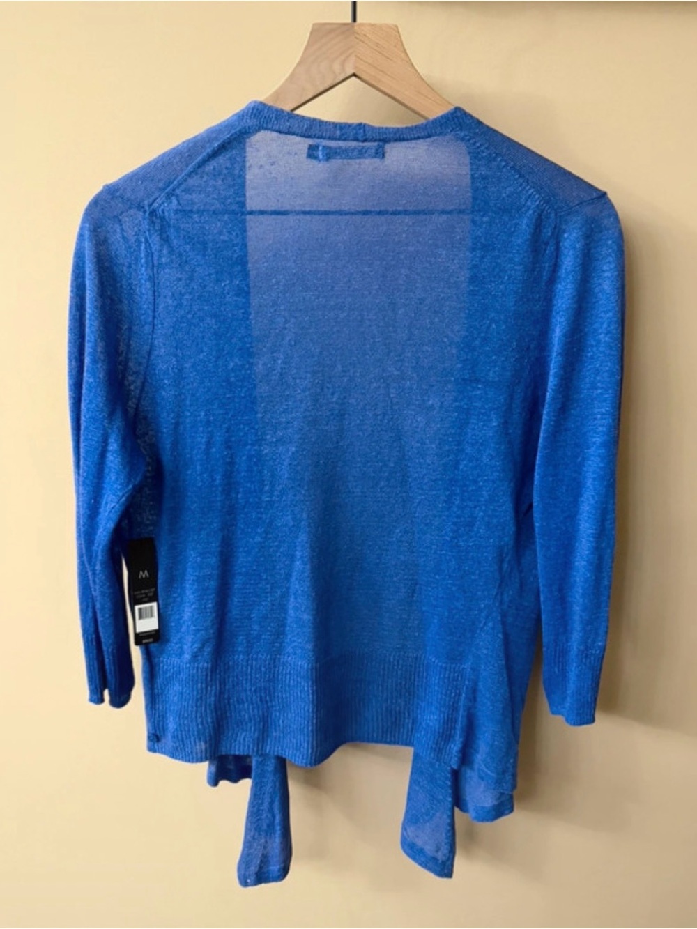 NWT - Nic+Zoe Linen Blend Lightweight Cardigan, Size M - Picture 3 of 5